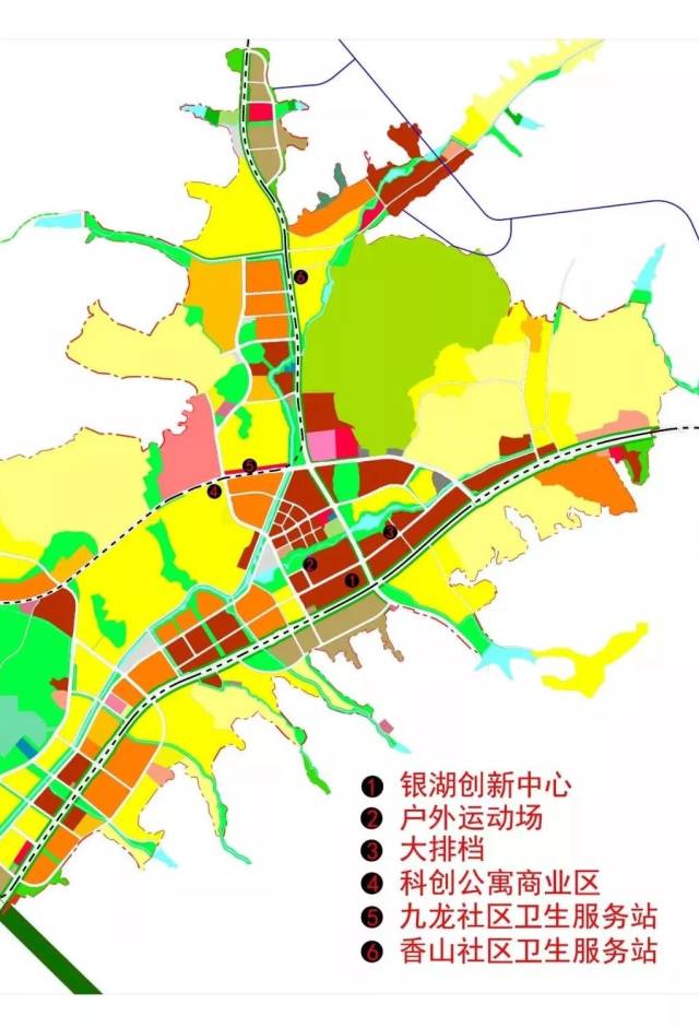 杭州银湖规划详图图片