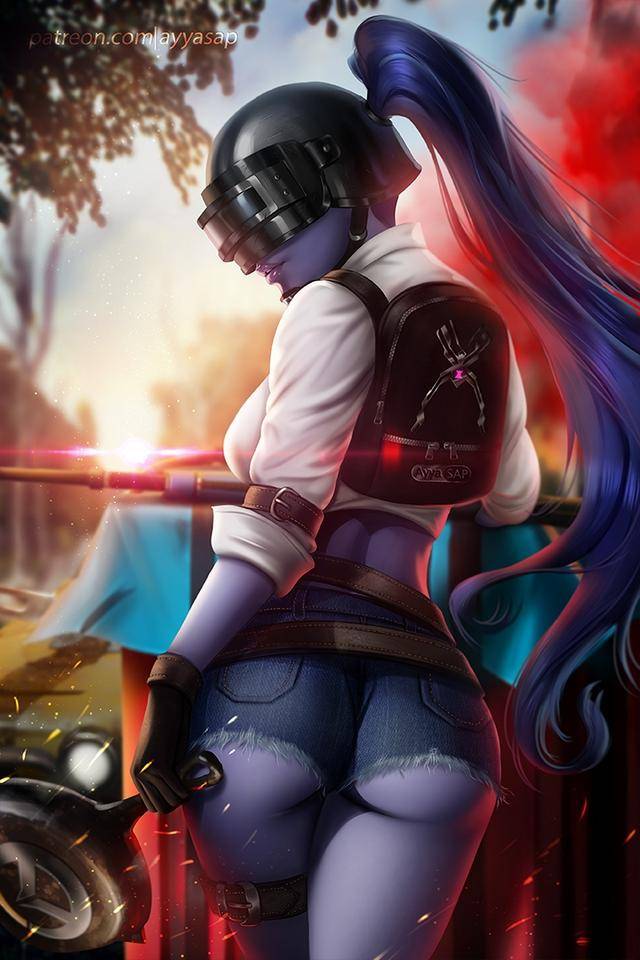 绝地求生:黑百合 pubg 皮肤曝光 网友"我完了你们呢"