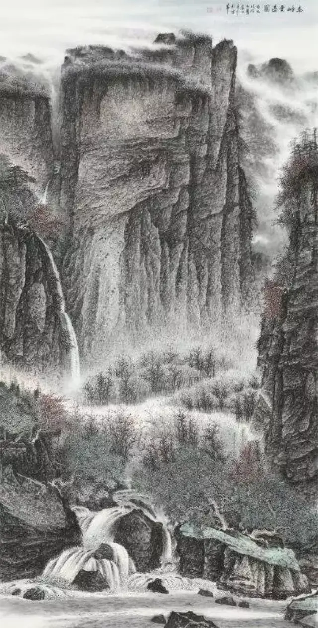 画家李明臣 纯净古朴 清秀典雅