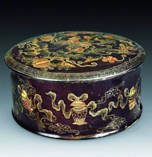 中国描金工艺漆器