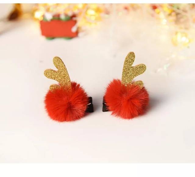 团购说明 — 【团购内容】 超萌圣诞发夹一对 参团方式: 1,直接按