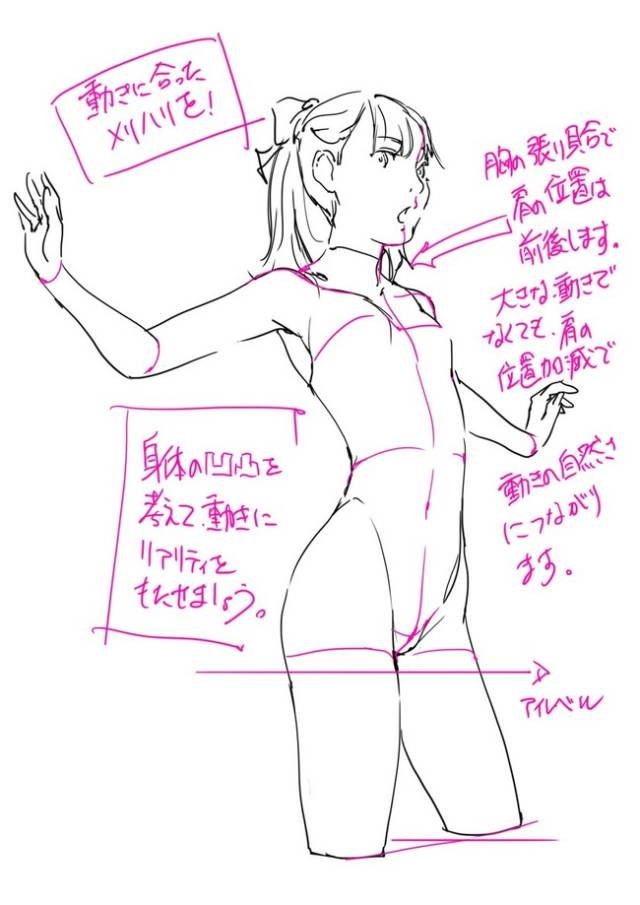 动漫女性人物怎么画