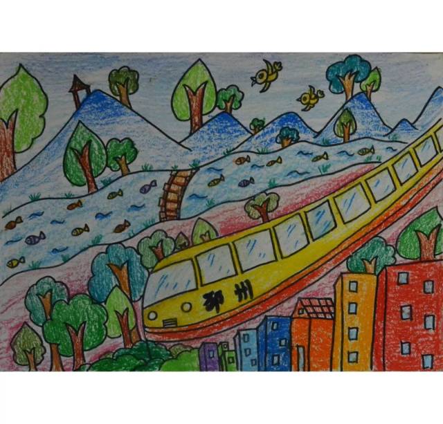 邳州入选作品欣赏|2018"改革开放40年 · 描绘徐州大发展"绘画比赛