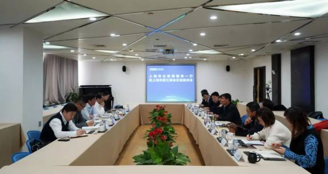 商会上海市公安局副局长戴新福一行调研商会为民营企业保驾护航