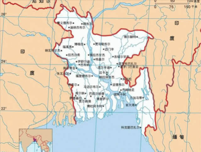 孟加拉国国土面积那么小怎么有那么多人口