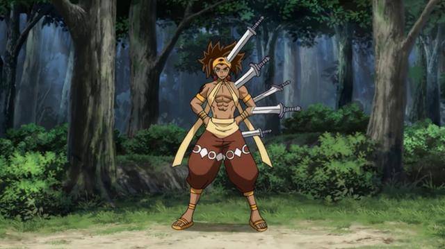 当艾露莎用剑攻击阿吉尔时,身体变成沙子的阿吉尔都不用躲,之后更是将