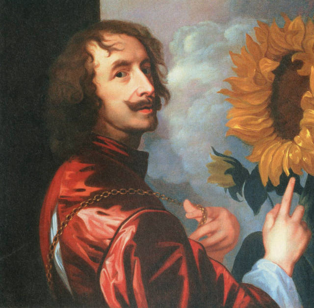 梵戴克自画像,1653年