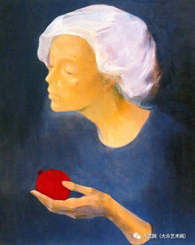 大众艺术网:神秘,灰暗,沉默的情感冲击 —— 西班牙象征主义女画家