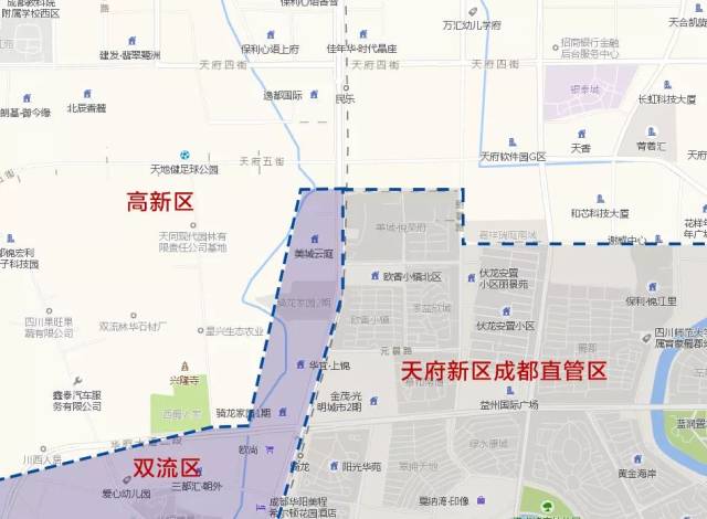 图片来源:成都高新区官网高新南区最让人摸不着头脑的就是,高新南区