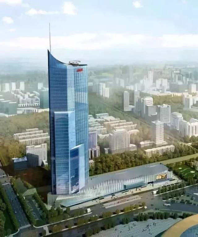 4米 (高达228.4米的三门峡传媒大厦,作