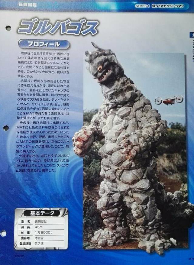 萨尔法阿斯 (ov) 修拉诺斯(迪迦) 巴佐布 (戴拿) 黑暗扎基 (n) 古顿