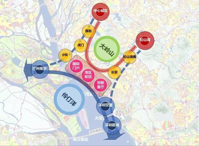 東莞濱海灣新區最新規劃曝光!國際一流現代化新城是這樣子的!