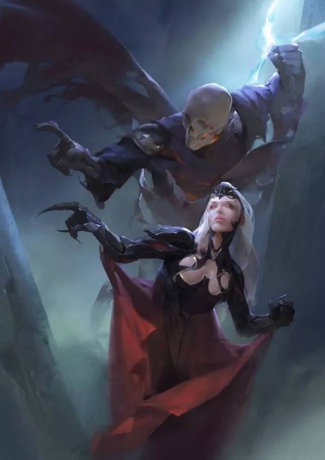 插画师张禄-无极黑cg插画艺术家