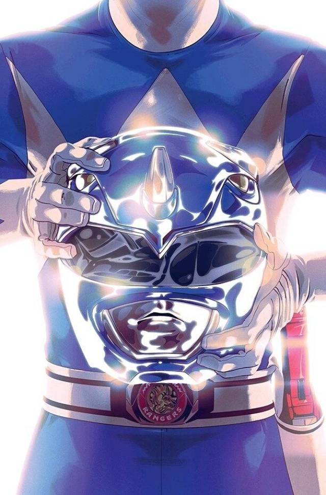 1993年美版第一季mighty morphin power rangers恐龙战士摘头盔图