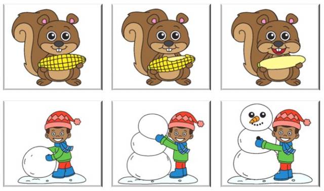 基础认知训练17:按规则顺序排序