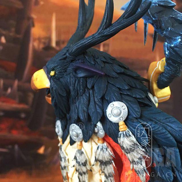 玩家自制巨魔小德枭兽形态 手持寂灭者之镰十分帅气