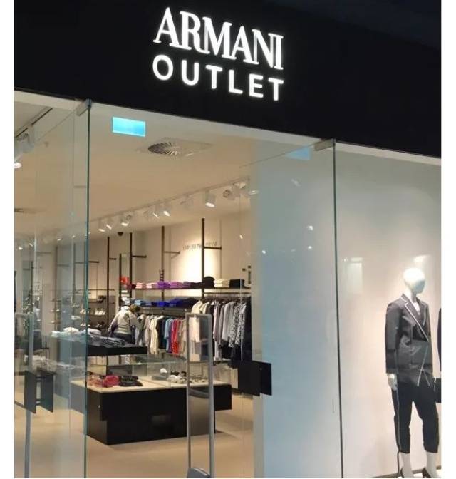 Armani outlet clearance dfo