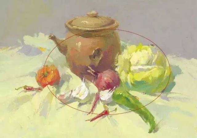 色彩静物9种构图方式,有了它联考高分稳了!