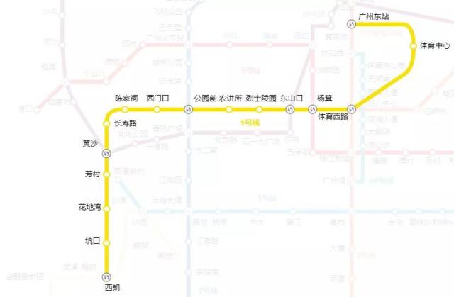 下周五,地铁广佛线燕岗—沥滘段将正式通车!