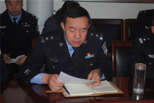 朔州市交警支队长武良深入山阴大队督导检查 "百日安全行动"开展情况