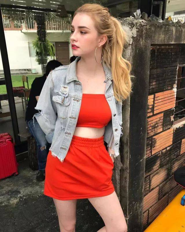 泰国爱尔兰的混血模特jessie vard,坠入人间的天使