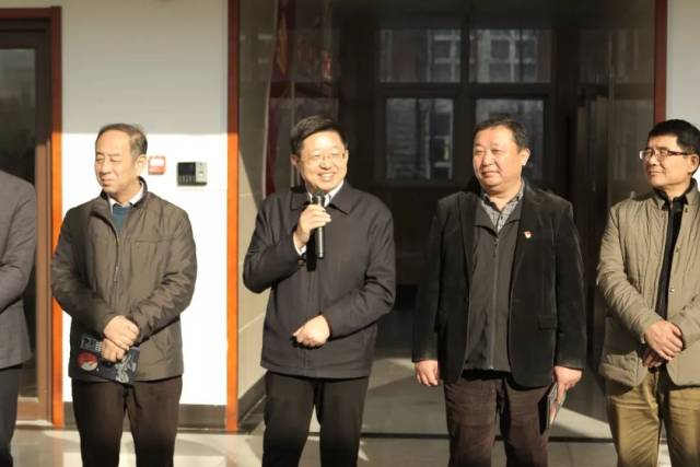 党委书记王金生致辞