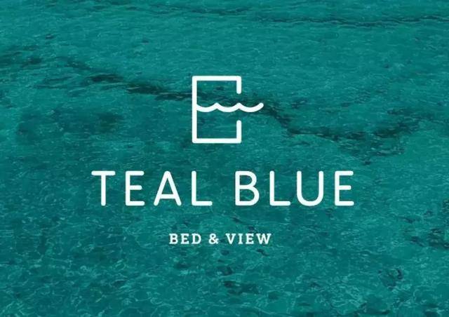 teal blue就是蓝绿色