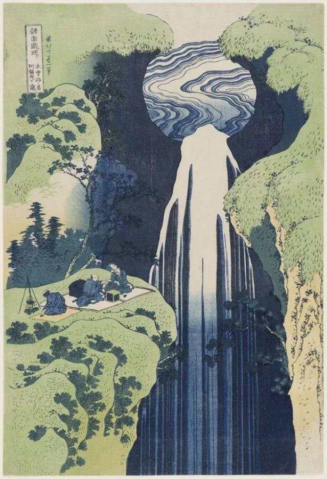 作为日本浮世绘大师,葛饰北斋被认为是印象主义运动的重要推动人物