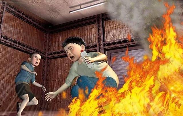 "熊孩子"点燃商场货物引发火灾,儿童为什么爱玩火?父母花1分钟看看吧!