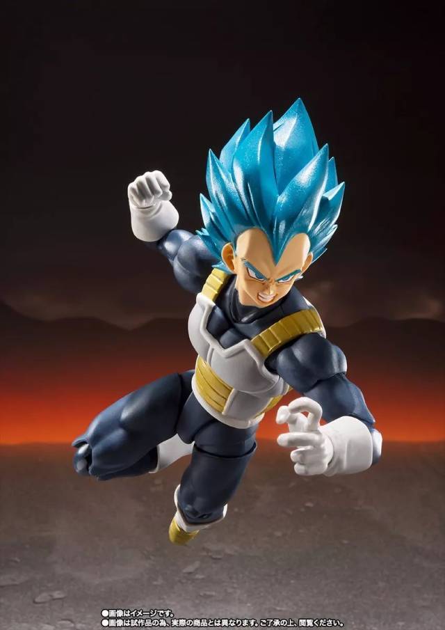 新品预定 万代 shf 龙珠超 贝吉塔ssss 超蓝
