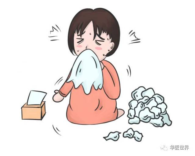 流鼻涕天气转冷,媛媛又犯起了鼻炎但是这可不包括办公室的媛媛饺子也