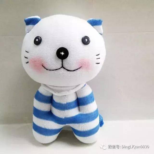 可爱的袜子小玩偶大集合,收藏起来慢慢模仿吧!