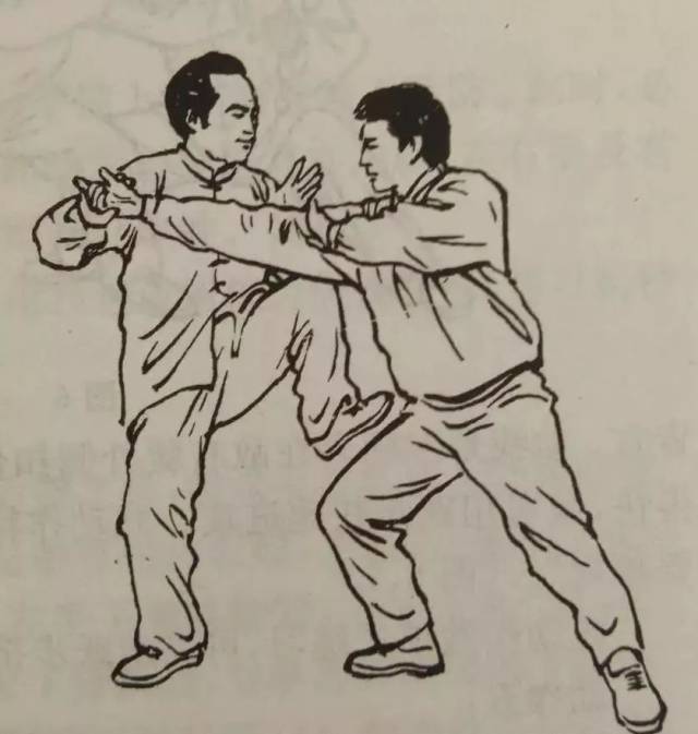 2),用同一掌法可以变换不同的招式,这也是传统陈氏太极拳掌法应用另一