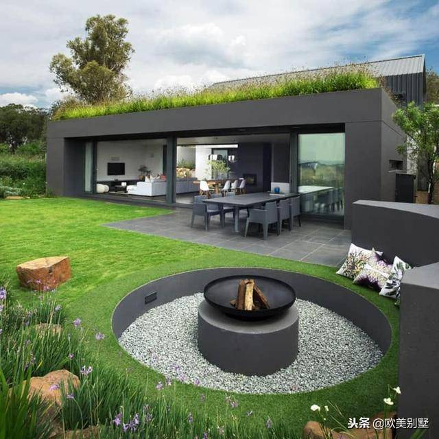 非洲,一座庄园 "光屋"风格的时尚别墅,超自然感