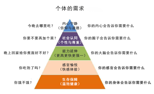 马斯洛需求清单图片