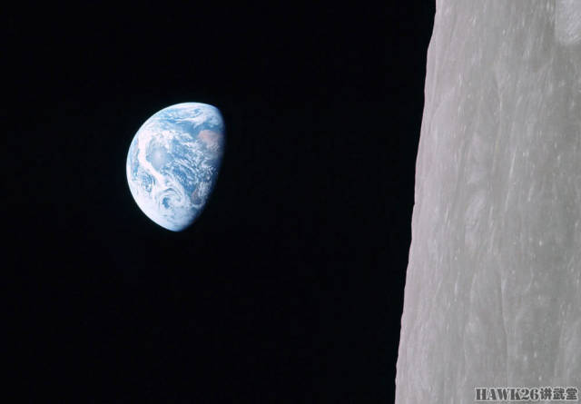 50年前人类第一次环绕月球“阿波罗8号”飞船见证地球升起_手机搜狐网