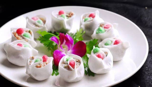 四川广安特色鸳鸯饺