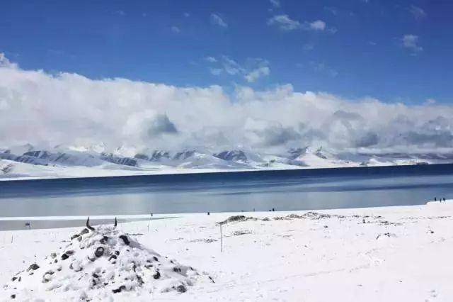 让你再看看胜地拉萨的雪景 摄影/多旺 净土影视△拉萨河的雪景 西藏