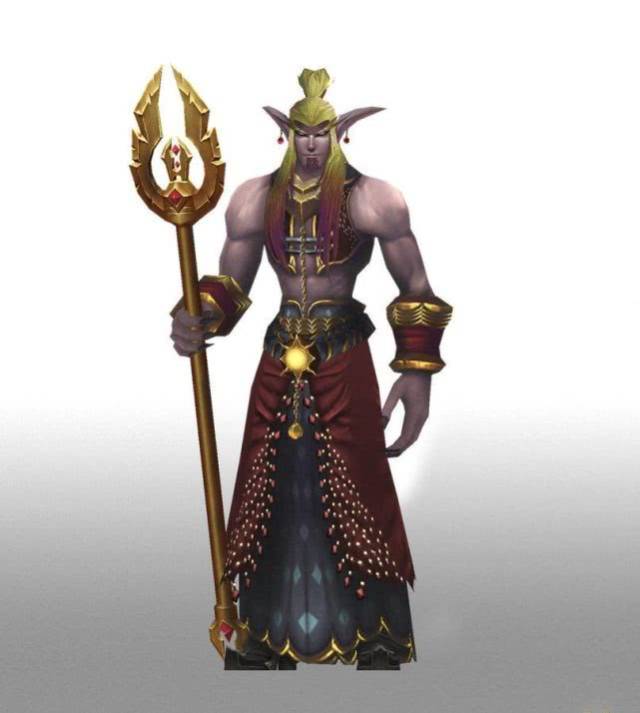 个人觉得,在《魔兽世界》里最难获得的橙色武器,绝对要数"埃提耶什