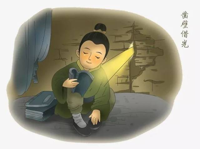 注意:古代蜡烛确实不便宜,所以很多穷苦人家只能接着月光,萤火虫的光