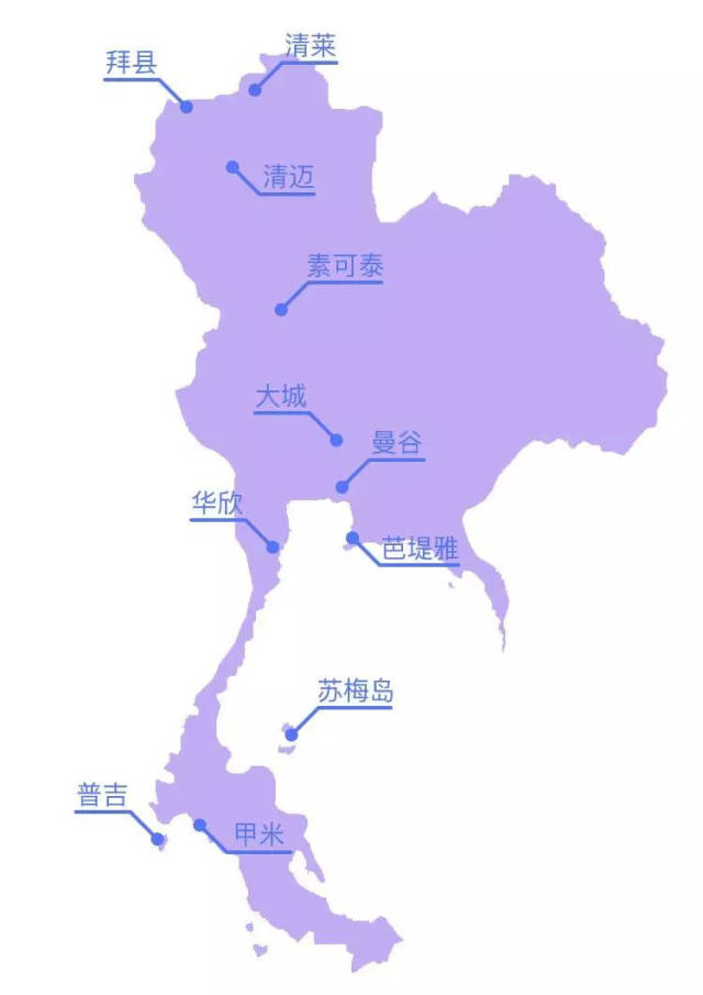 泰国大部分地区属于热带季风气候