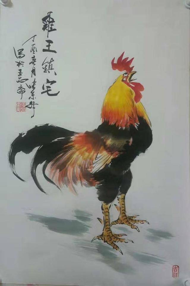 究竟还有多少海内外人士在不断收藏"鸡王"张东升作品!