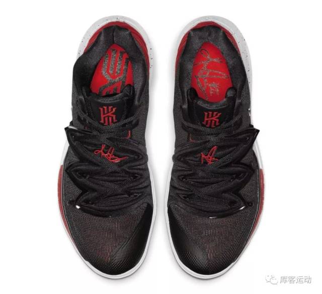 nike kyrie 5 欧文5黑红配色