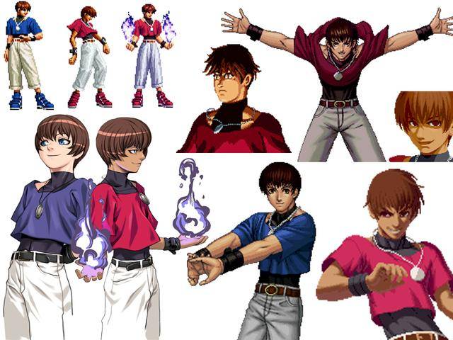 经典街机游戏《拳皇》历代人物形象变迁,哪一种画风才是你的最爱