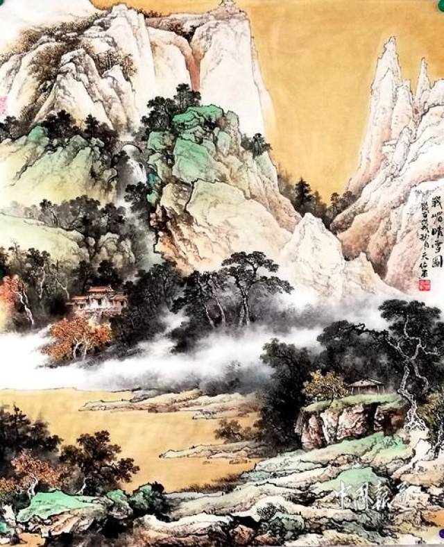 重庆山水画家杨天佑近作欣赏