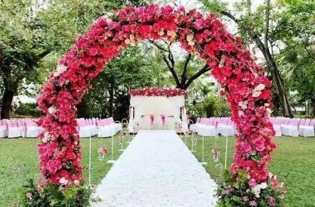 【婚礼】鲜花拱门创意灵感大全!