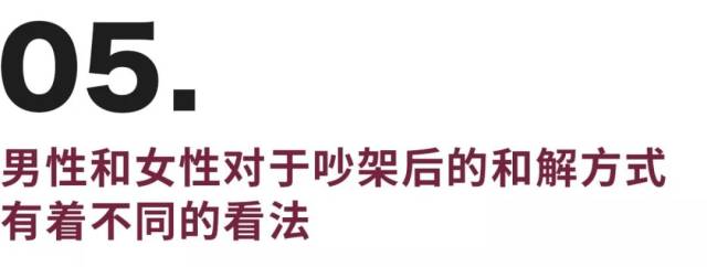 男性认为性最能解决矛盾，女性则认为是情感沟通