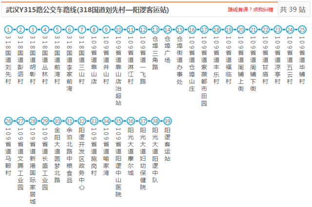 好消息!阳逻开通y312,y313,y315三条公交