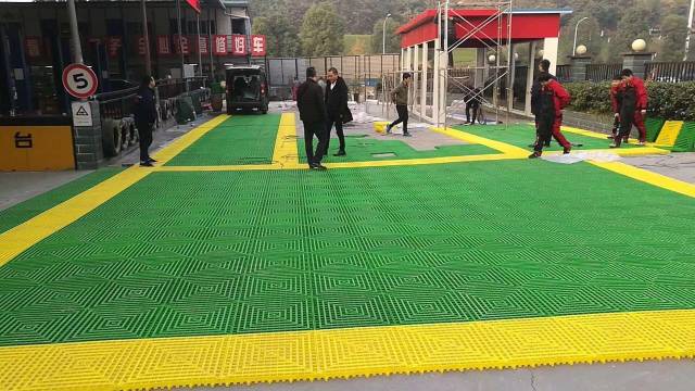 洗车房地格栅怎么排水洗车店地面格栅你听说过吗