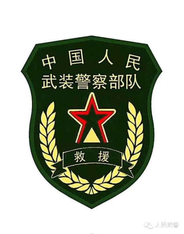 武警部队更换新式标志服饰新式臂章有五点不同
